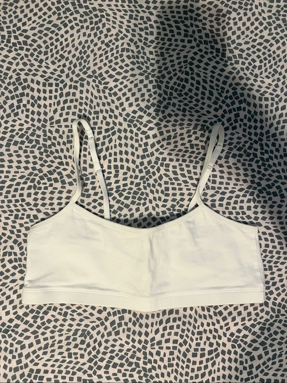 Girls Wonder Nation Seamless Bralette Bra- 2 white, 2 Nude Set of 4, size M
